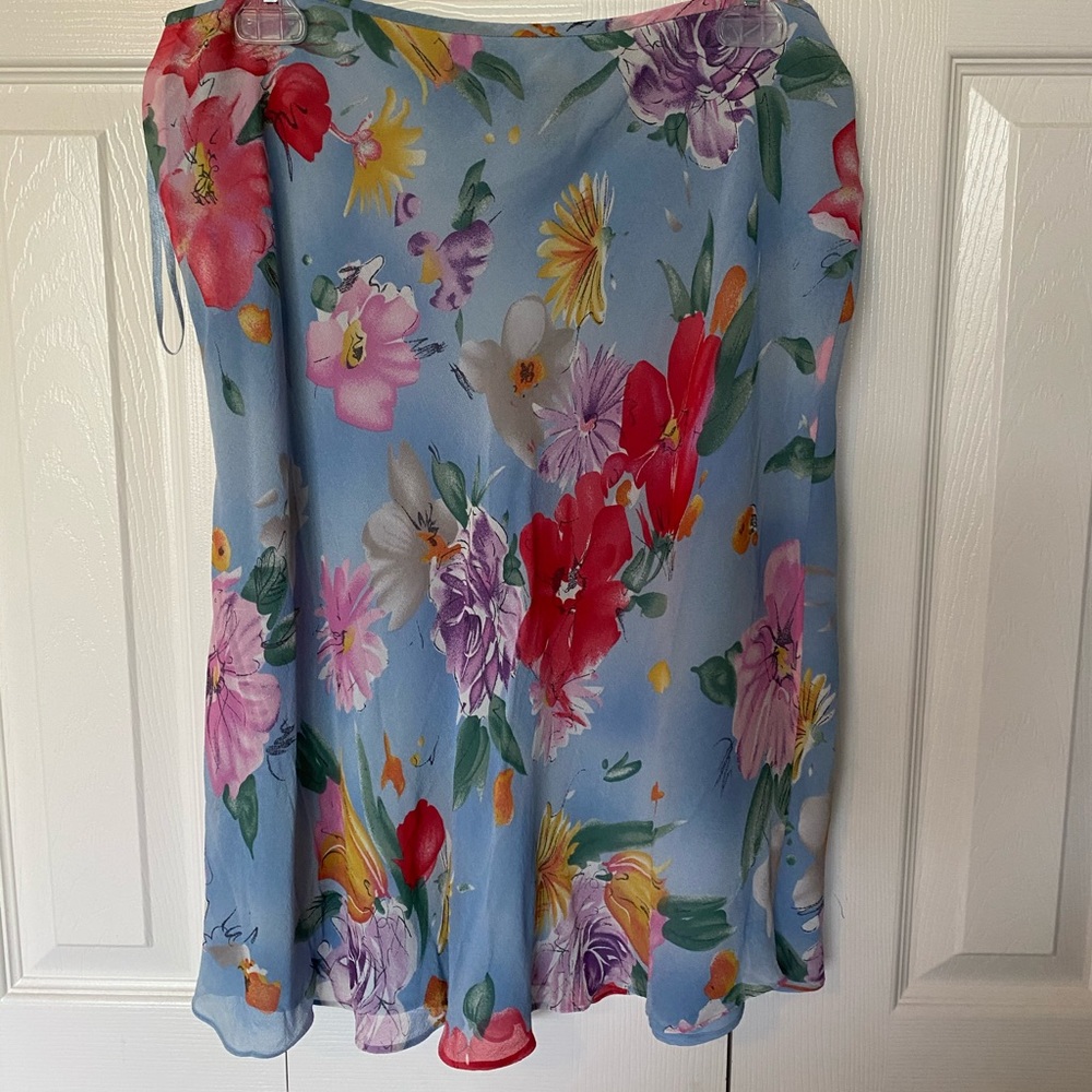 RL Floral Skirt Size 14